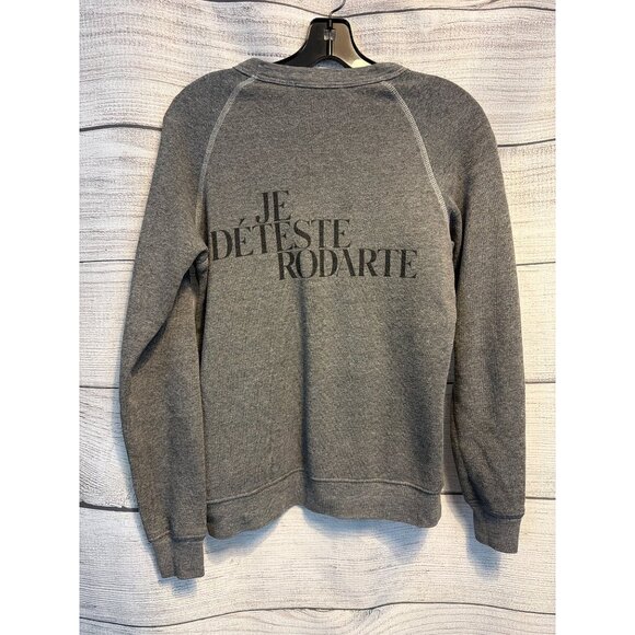 Rodarte J'aime Rodarte Graphic Sweatshirt Size S - Picture 3 of 4